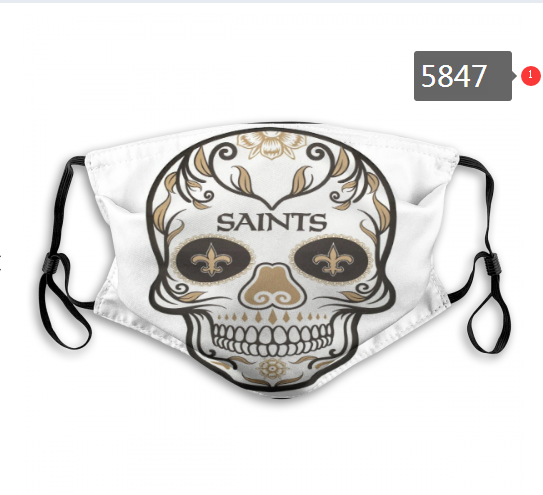 2020 NFL New Orleans Saints #4 Dust mask with filter